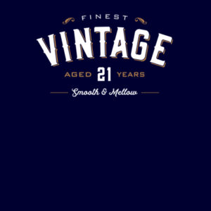 21 Year Old Vintage Whisky - Mens Staple T shirt Design