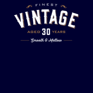 30 Year Old Vintage Whisky - Mens Staple T shirt Design