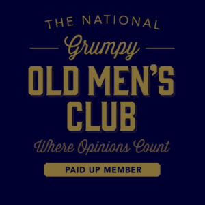 Grumpy Old Men's Club - Mens Staple T shirt Design
